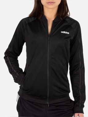 Adidas Size Medium Women’s Dazzle black track jacket